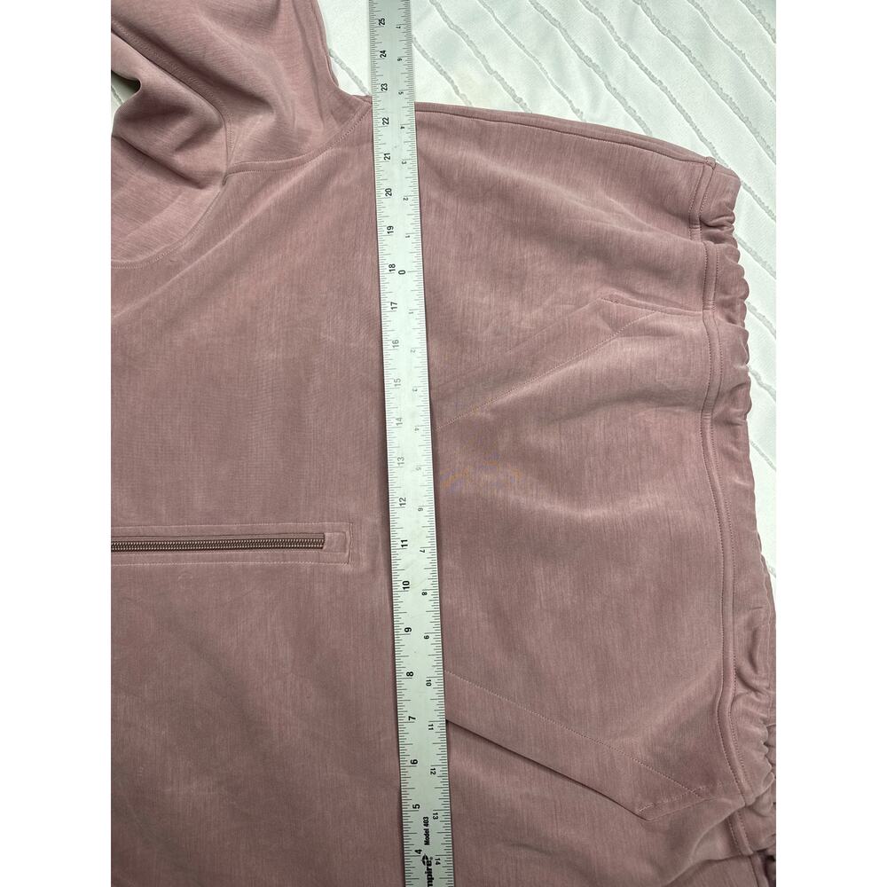 Lululemon Scuba Oversized Funnel Neck Half Zip Pullover Women's 8 Lavender - Picture 4 of 6